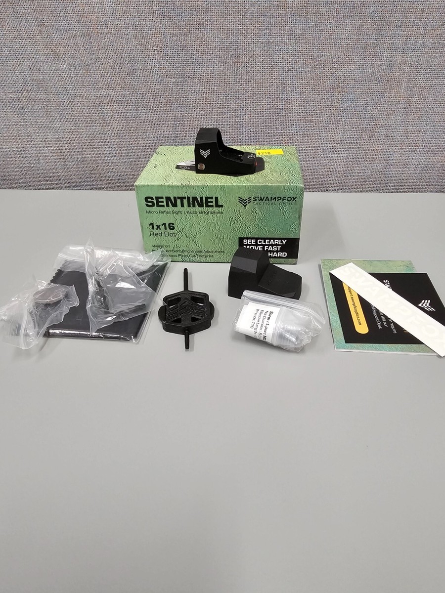 Swampfox Sentinel Micro ダットサイト■Green Swamp Fox SENTINEL GREEN DOT MANUAL BRIGHTNESS Optics MICRO