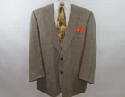 Giacca blazer Burberry Prorsum uomo lana marrone Glen a quadri cappotto sportivo 45 R USA EUC