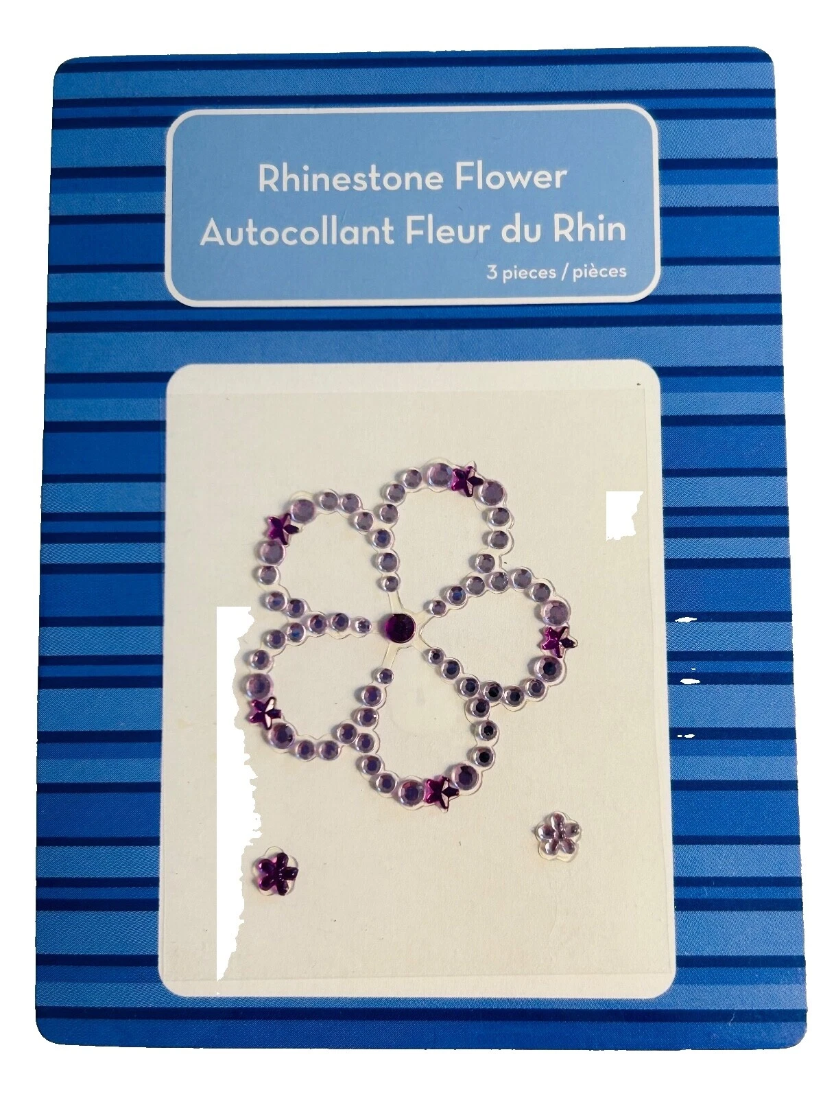 Flores y plantas de pedrería apliques de Costura