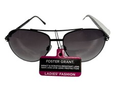 FOSTER GRANT Ladies Fashion Sunglasses Impact And Resistant Lens 100 UVA