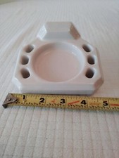 Vintage Ceramic-Porcelain Toothbrush Holder Wall Mounted