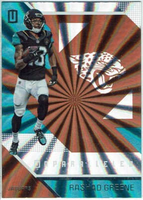 Trading Card Panini Unparalleled Football 2016 Karte No. 146 Rashad Greene