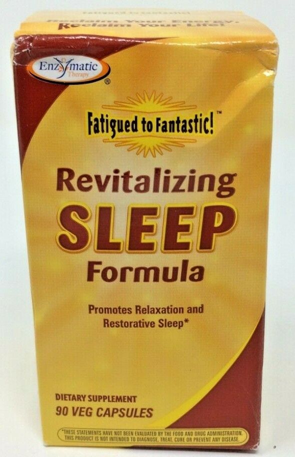 Enzymatic Therapy - Revitalizing Sleep Formula - 90 Vegetable Capsule(s)