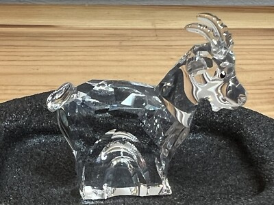 Swarovski Crystal Zodiac Goat 275438 Mint Boxed Retired Rare