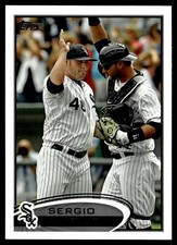 2012 Topps #244 Sergio Santos Chicago White Sox