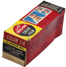 Vintage FCA Triple Print 110 Color Print Film 12 Exposures Expired