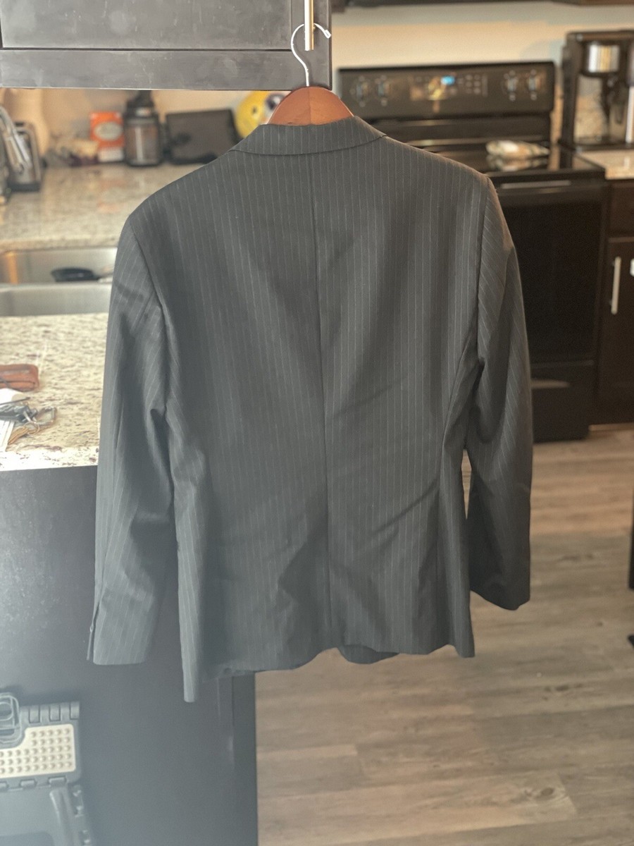 Emporio Armani Mens Pin Stripe Suit Jacket/Coat NWT SZ48 | eBay