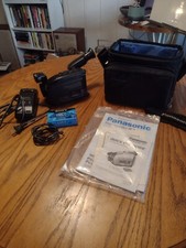 vintage panasonic camcorder bundle including pv-iq504d TESTED READ DESCRIPTION