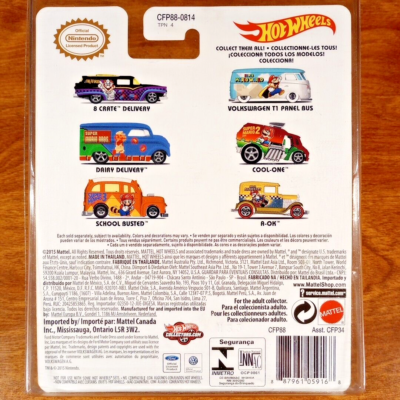 Hot Wheels Premium Pop Culture Super Mario Bros. Dairy Delivery