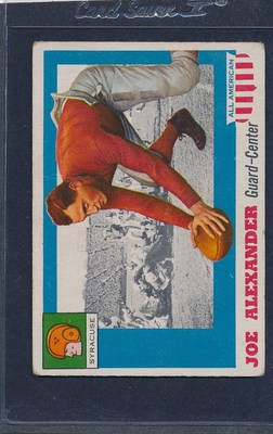 1955 Topps All American #041 Joe Alexander Fair 55TAA41-112615-1