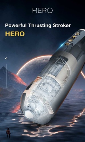 Automatic Male Masturbaters Thrusting Cup Rotating Stroker Men Sex Toy Handsfree - Picture 9 of 13