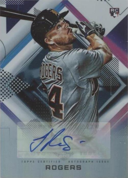 2020 Topps Fire - Jake Rogers #FA-JR - 1 of 1