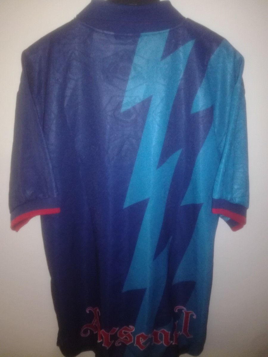 ARSENAL 1995-1996 JVC camiseta shirt trikot maillot maglia