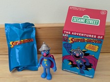 Super7 Sesame Street Super Grover ReAction Blind Box Rare SDCC Exclusive 