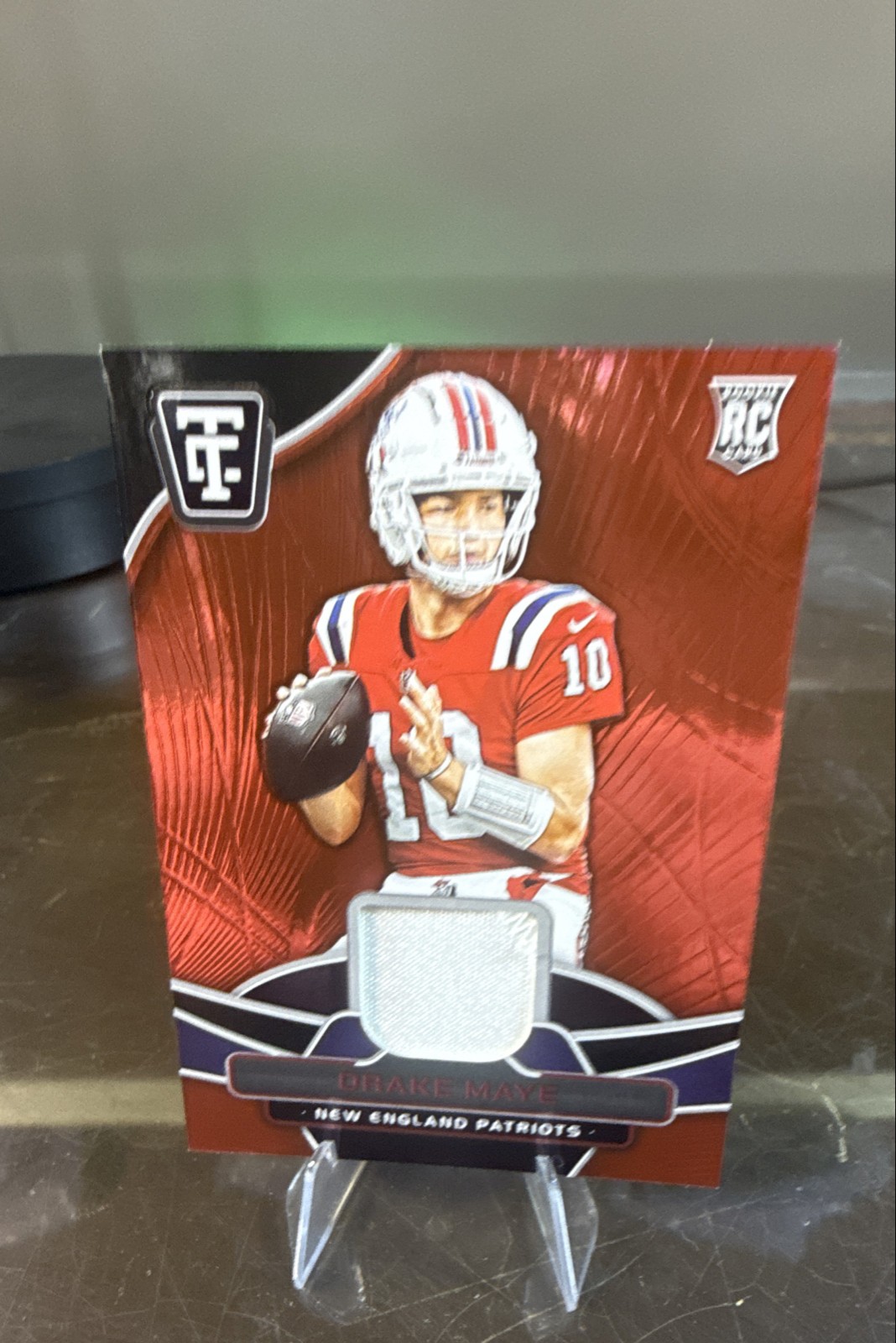 Drake Maye Panini Totally Certified Totally Certified Materials #TCMDRK Base