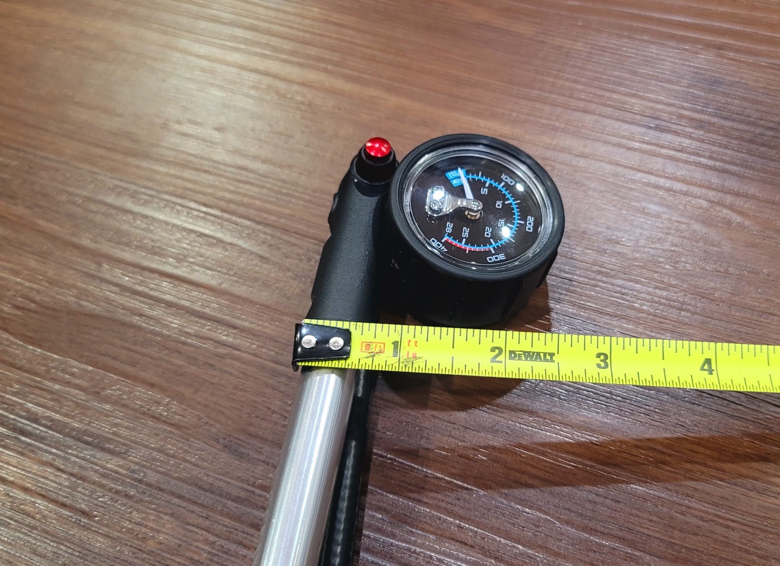 Bontrager Suspension Fork Shock Pump w Pressure fits Fox & RockShox 400psi