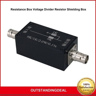 Resistor Box Resistance Box Voltage Divider Resistor Box with BNC Connectors *bn