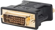 Cables Direct Online Pack of 2 DVI I I Dual Link Male to VGA Female, Gold 