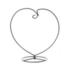  Heart-shaped Iron Frame Flower Pot Child Plant Stand Metal Planter