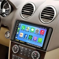 Carplay Radio Android 15 GPS NAVI For Mercedes Benz W164 ML500 GL350 GL450