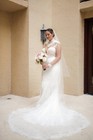 Berta Bridal Custom Wedding Gown Size 8 - professionally cleaned, Ready to Wear — photo 1