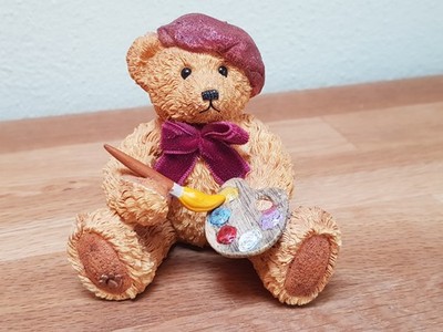 Goebel Bär Beau Bears ''Jamie'' 1997 Maler Palette Pinsel