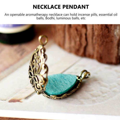 3 Count Aromatherapy Essential Oil Necklace Miss Pendant Jewelry - Picture 8 of 12