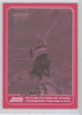 2006 Bowman Draft Picks & Stars Printing Plate Magenta 1/1 Darius Miles #108 3c7