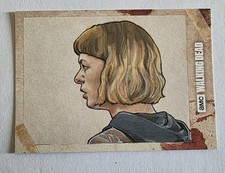 Walking Dead with Sketch Collectable Trading Cards for sale | eBay
