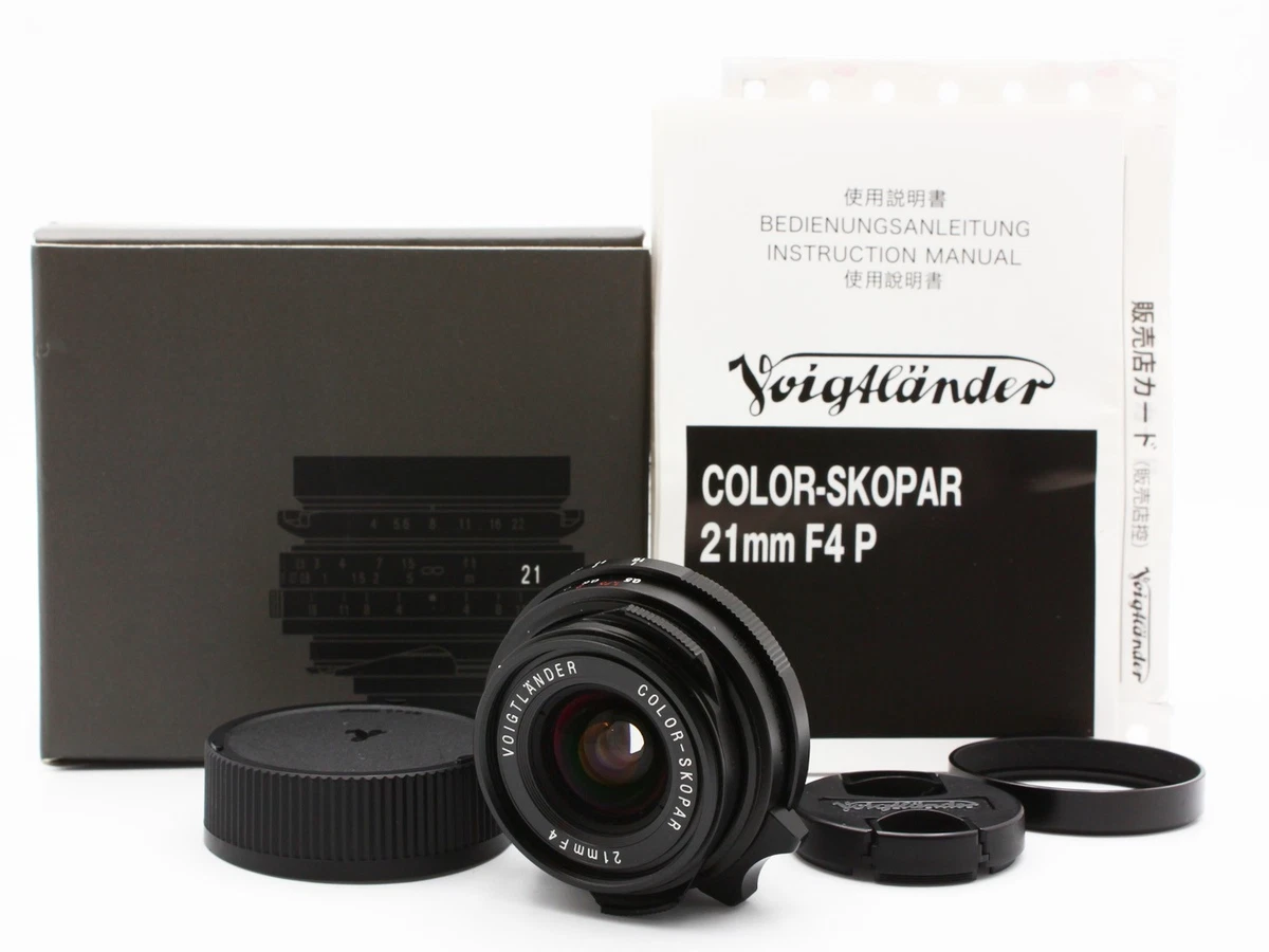 Voigtländer f/4 Camera Lenses 21mm Focal for sale | eBay