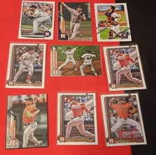 Topps MLB Baseball Card Lot 9 Cards 2023 Houston Astros Gurriel Alvarez Diaz
