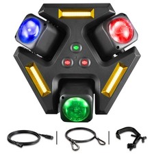 Moving Head Stage Light, LED DJ Lights with DMX512 Controller, Sound Activati...