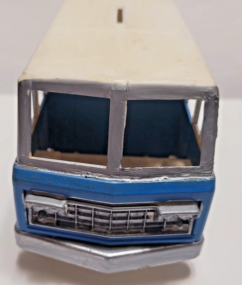 VINTAGE COMO PLASTICS BROOK-HALL DAIRY FOODS DELIVERY VAN PROMO BANK - Image 2 of 4