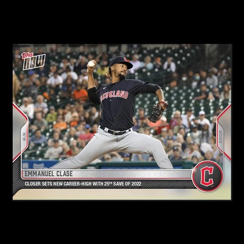 2022 Topps Now 673 Emmanuel Clase