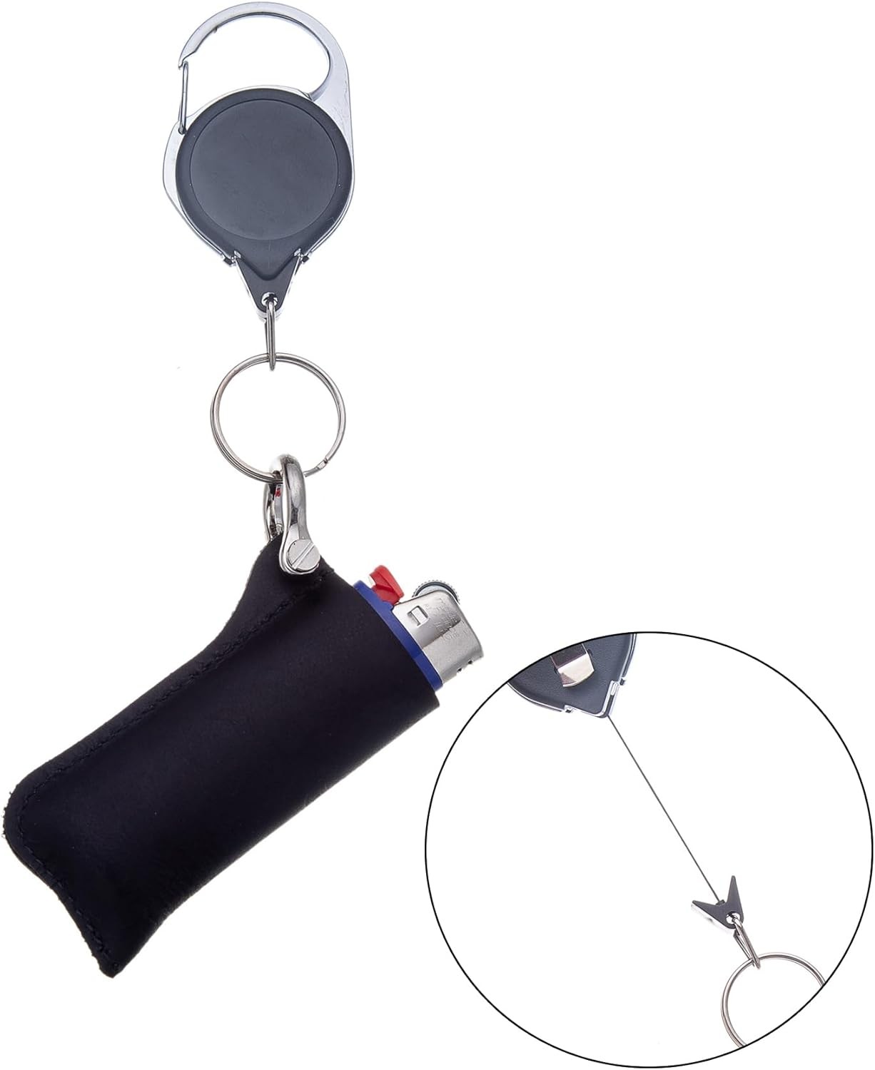 Case Cover Holder Pouches Sleeve Keychain 1 Pcs
