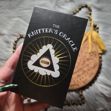 The Knitters Oracle by Alexandra Tinsley 36 Card Oracle Deck & Guide Sheet USED