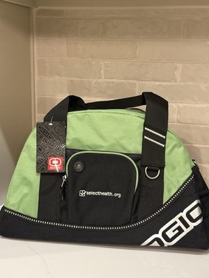 OGIO GOLF HALF DOME DUFFLE BAG/ GYM BAG- Green Black NWT