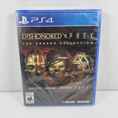 Dishonored and Prey: The Arkane Collection (Sony PlayStation 4) PS4 New Sealed