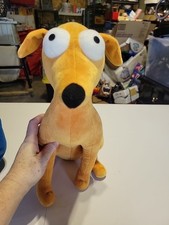 Simpsons Santas Little Helper Plush 15&rdquo; Greyhound Universal Studios Stuffed Toy