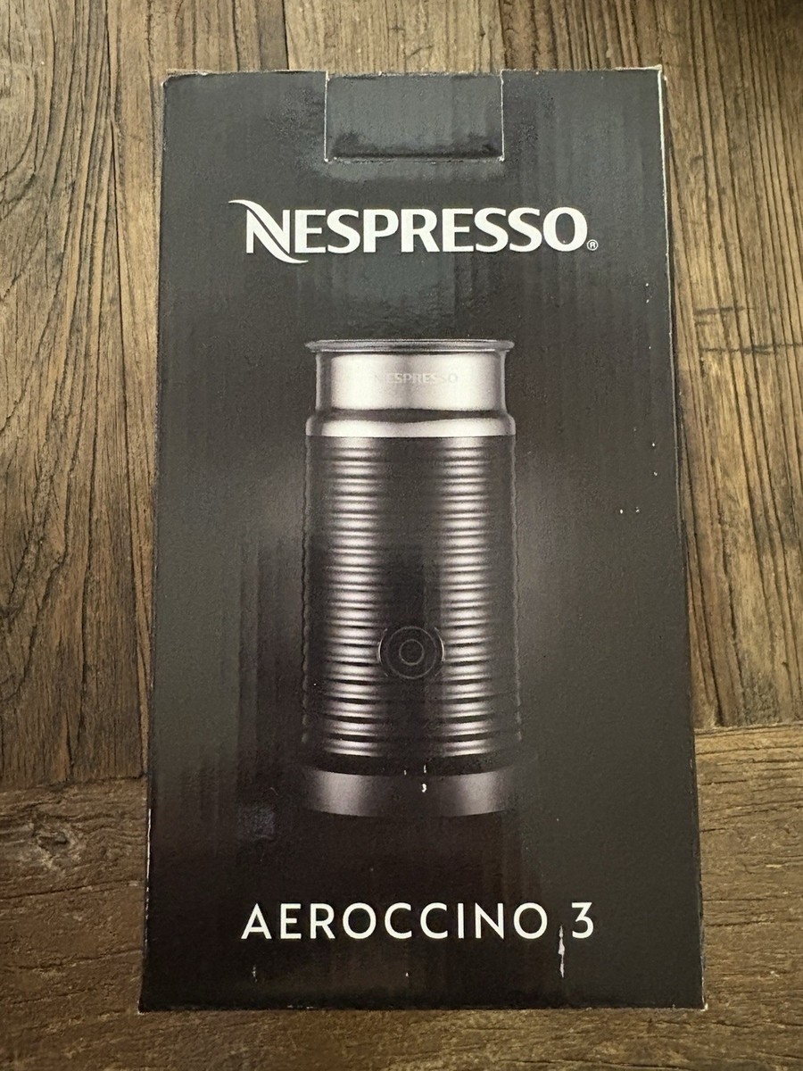 Nespresso Aeroccino3 Milk Frother - Black for sale online | eBay
