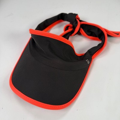 Baleaf Damen Schirmmütze Schwarz Neon Orange Verstellbar Mit Knoten Riemen
