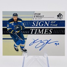 Ryan O’Reilly Sign Of The Times Auto 💎 2019-20 SP Authentic SOTT-RO *Update