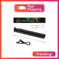 T5 UVB Reptile Light Fixture HO UVB Bulb Lighting Combo Kit, 10.0 UVB Light for