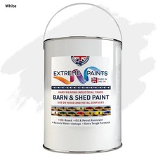 Industrial Exterior Wood Paint Gloss-Fence Shed Barn Cladding Timber 5 ,10 & 20L