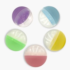 Empty Plastic Capsule Balls4" 300 pcs Multicolor for Vending Machines Free Ship