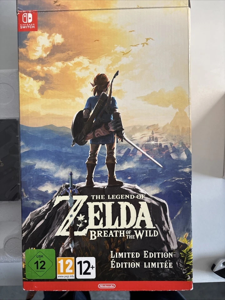 Zelda Breath of the Wild Limited Edition OVP ohne Spielkarte neuwertig, Foto 1 von 5