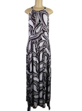 Banana Republic Heritage Modal Rich Chocolate Knit Maxi Dress Resort Boho Sz M