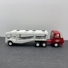 Tiny Tonka - Red Semi Truck W/Car Carrier