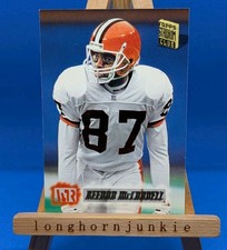 1994 Topps Stadium Club Keenan McCardell RC only rookie card Browns Jaguars. rookie card picture