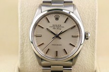 1981 Rolex Air-King 5500 Silver Dial SS Oyster No Papers 34mm 2